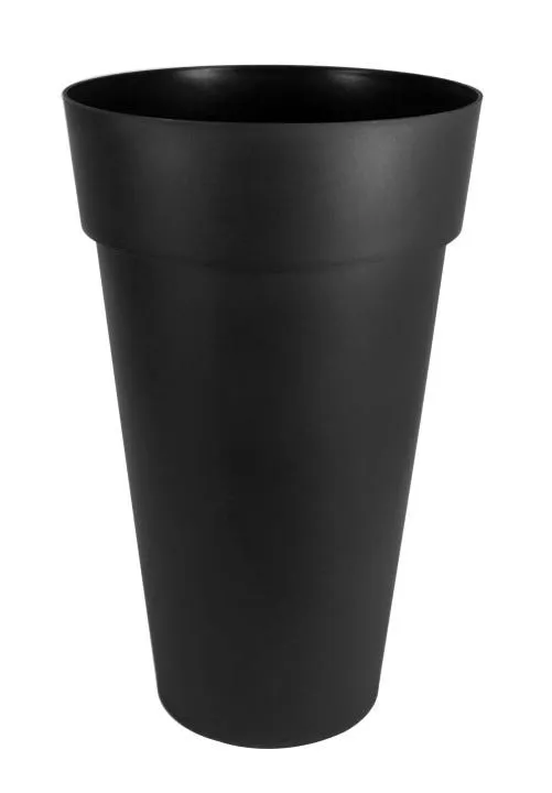 Vase XXL Toscane Ø48 cm gris anthracite 90L EDA