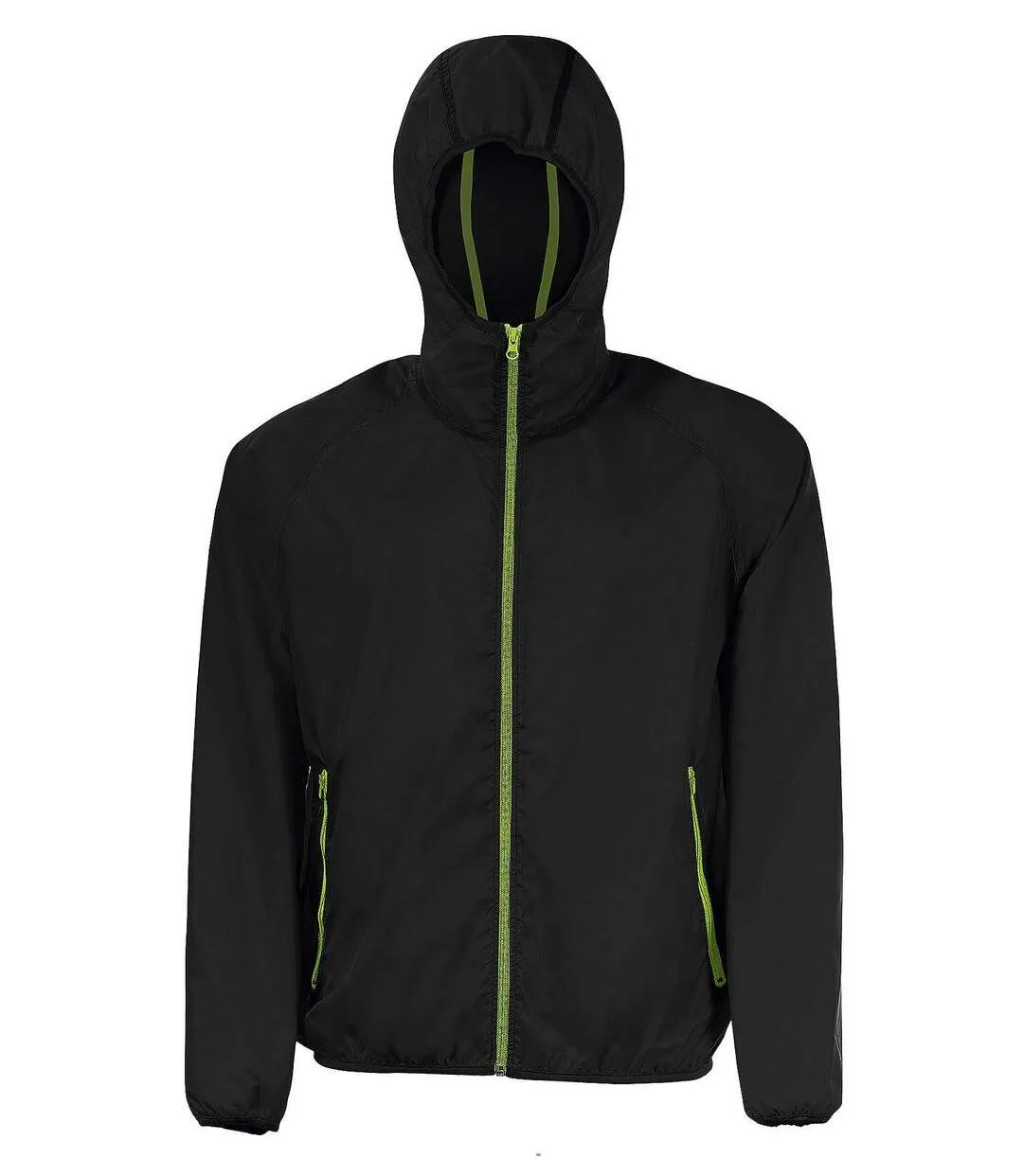Veste coupe-vent imperméable 01169 - noir - unisexe