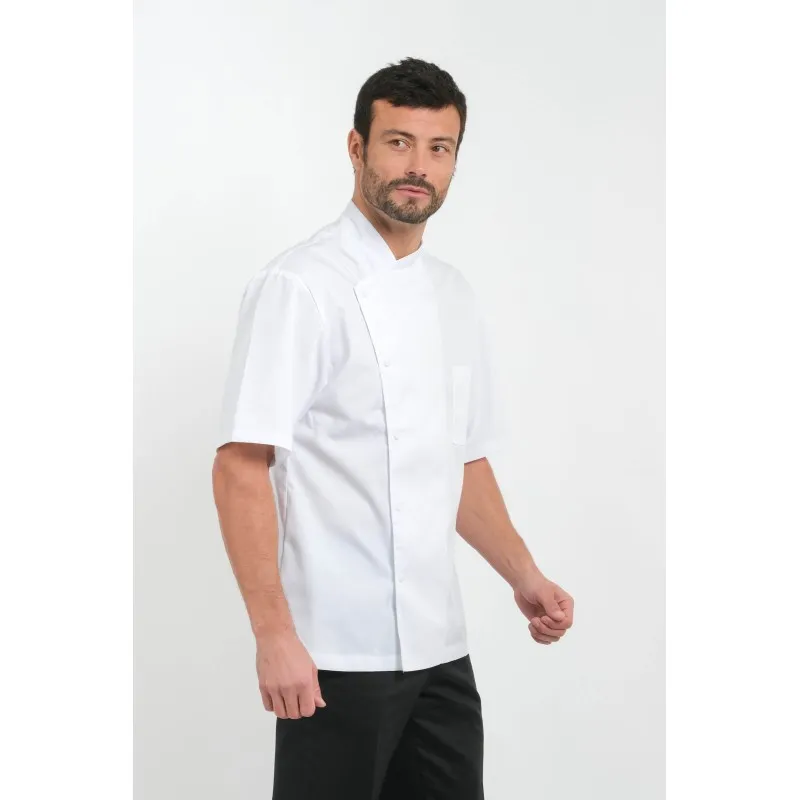 VESTE DE CUISINE JULIUS MANCHES COURTES
