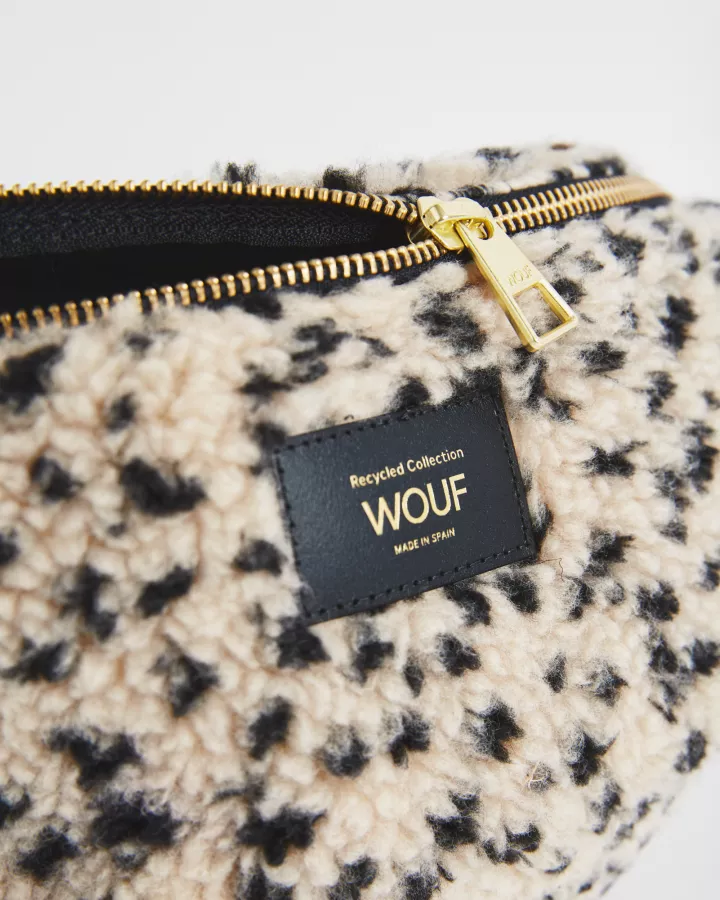 WOUF - Sac banane en polaire sherpa